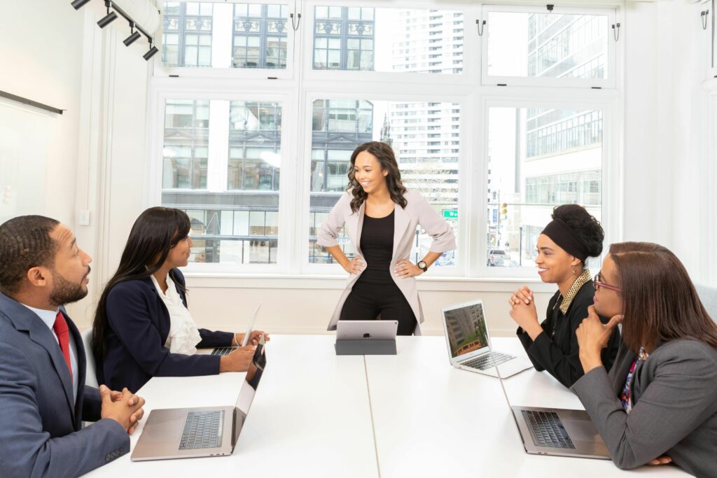 A leader representing inclusive leadership and a progressive workplace culture in 2025.